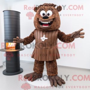 Personnage mascotte d un...