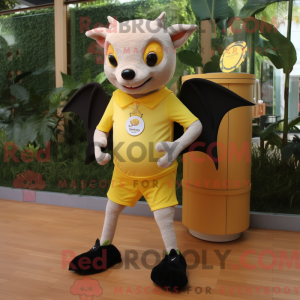 Mascottefiguur van een...