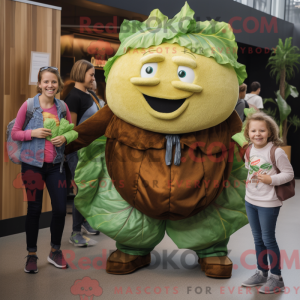 Mascot karakter van een...