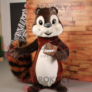Mascottefiguur van een Rust...