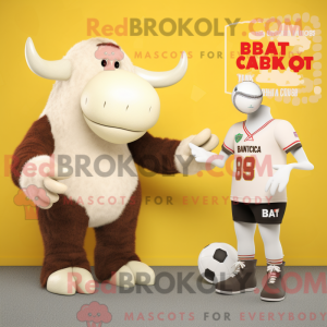 Mascot character of a Cream...