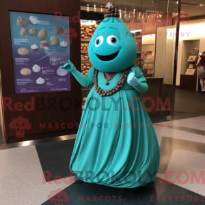 Postava maskota Teal...
