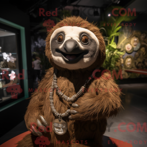 Mascot karakter van een...