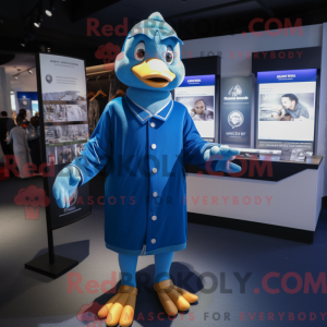 Mascot karakter van een...