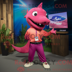 Personagem de máscara de...