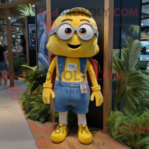Personnage mascotte d un...