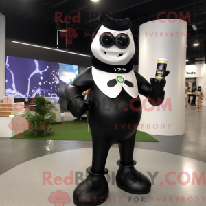 Mascot character of a Black...