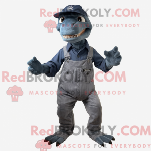 Mascot character of a Gray...