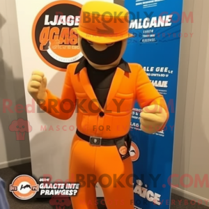 Maskot karakter af en...