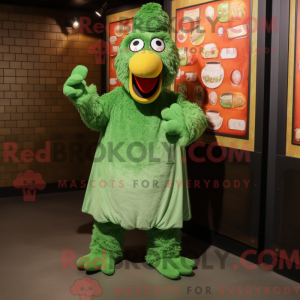 Mascot karakter van een...