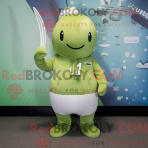 Mascot karakter van een...