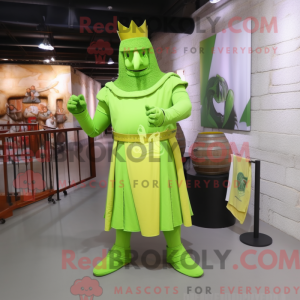 Mascot karakter van een...