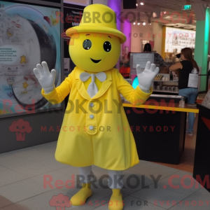 Mascottefiguur van een...