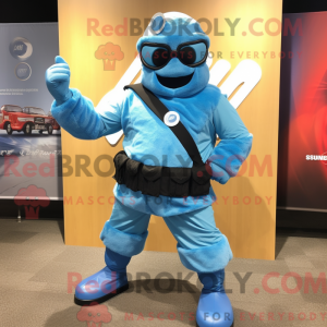 Maskot-karakter af en...