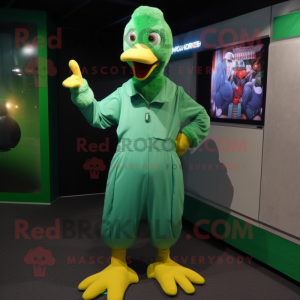 Grüner Dodo-Vogel...