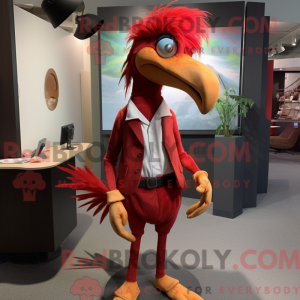 Mascot karakter van een...