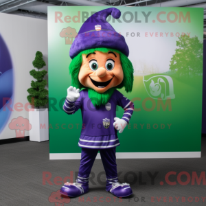 Mascot karakter van een...