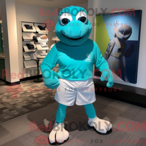 Mascot character of a...