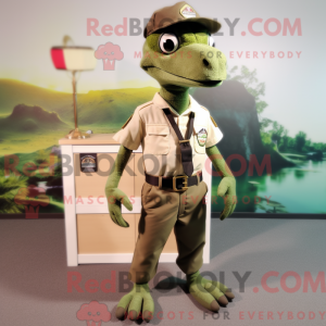 Personnage mascotte d un...