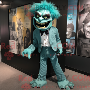Mascottefiguur van een...