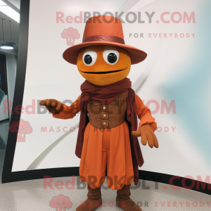 Mascot character of a Rust...