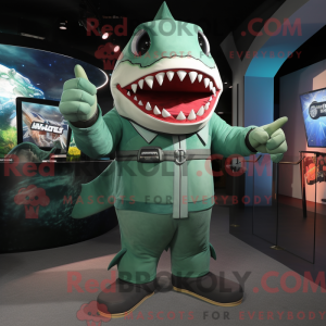 Personnage mascotte d un...
