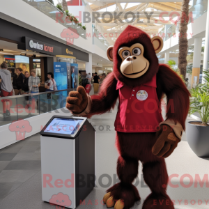Mascottekarakter van een...