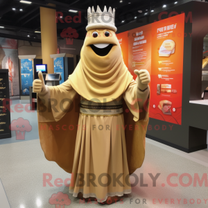 Personaje mascota de un Rey...