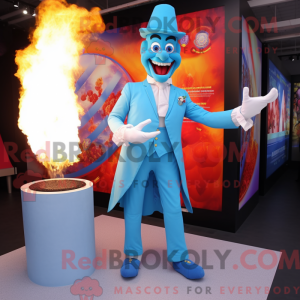 Mascot karakter van een...