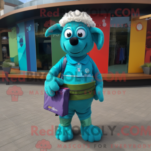 Personnage mascotte d un...