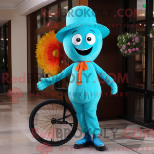 Mascottefiguur van een...