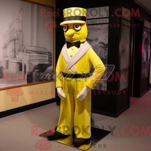 Mascot character of a Lemon...