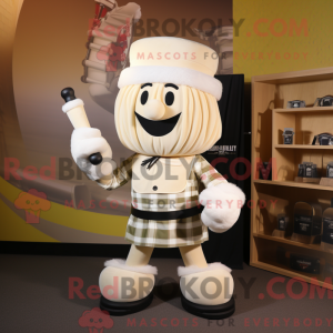 Mascottefiguur van een...