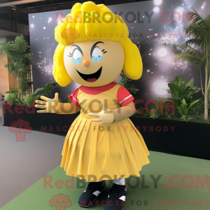 Mascot character of a...