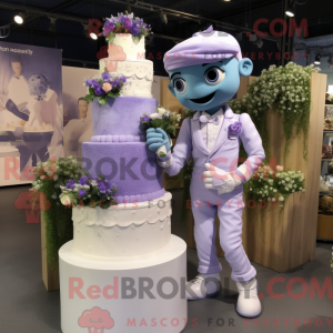 Mascot karakter van een...