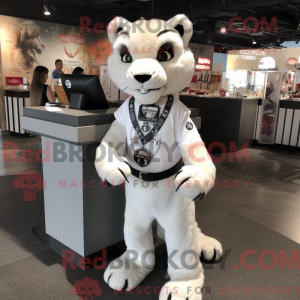 Mascot karakter van een...