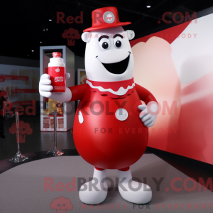 Mascot karakter van een...