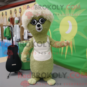 Mascottefiguur van een...