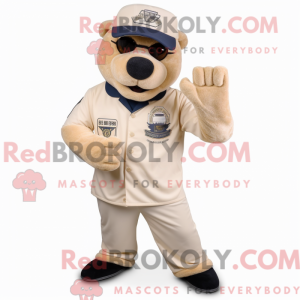 Mascottefiguur van een...