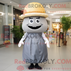Mascot character of a Gray...