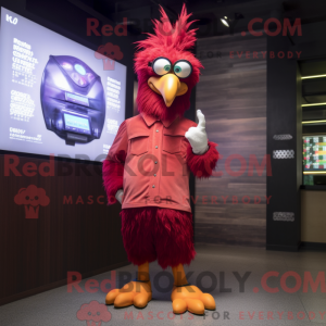 Mascot karakter van een...