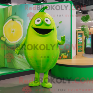 Mascot karakter van een...