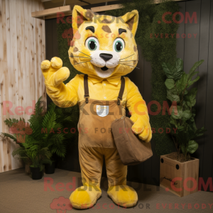 Mascottekarakter van een...