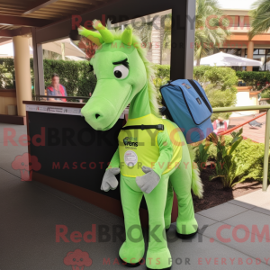 Mascot character of a Lime...