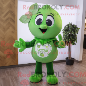 Mascot character of a Olive...