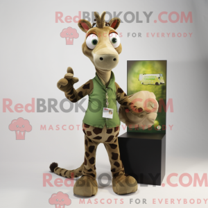Mascot karakter van een...