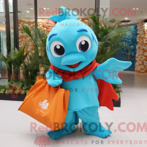 Mascot karakter van een...