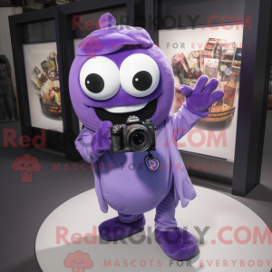 Postava maskota Purple...