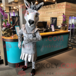 Personaggio mascotte asino...
