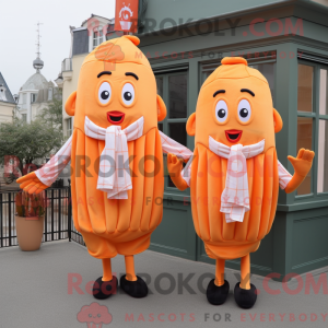 Mascottefiguur van een...